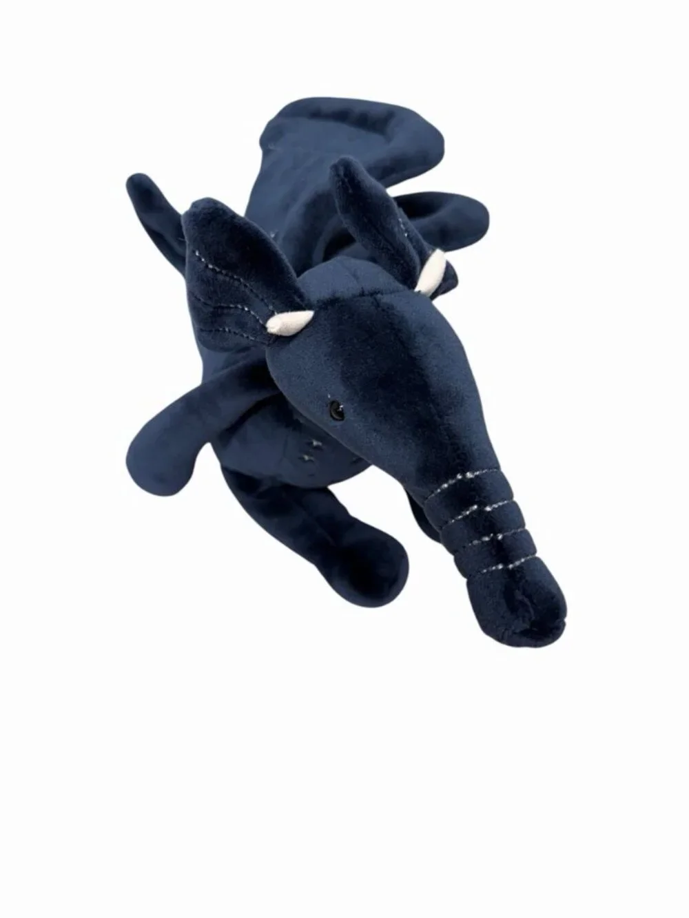 Jellycat Moonlight Dragon Plush Retired Dark Blue Dragon With White Stars Kids